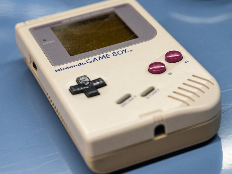 The Nintendo Game Boy first hit the UK market in 1990 and soon had youngsters across the nation hooked. The extensive range of games, including the addictive Tetris with which it was bundled, together with its affordability and impressive battery life helped it easily fend off competition from other portable games consoles like the Sega Game Gear.