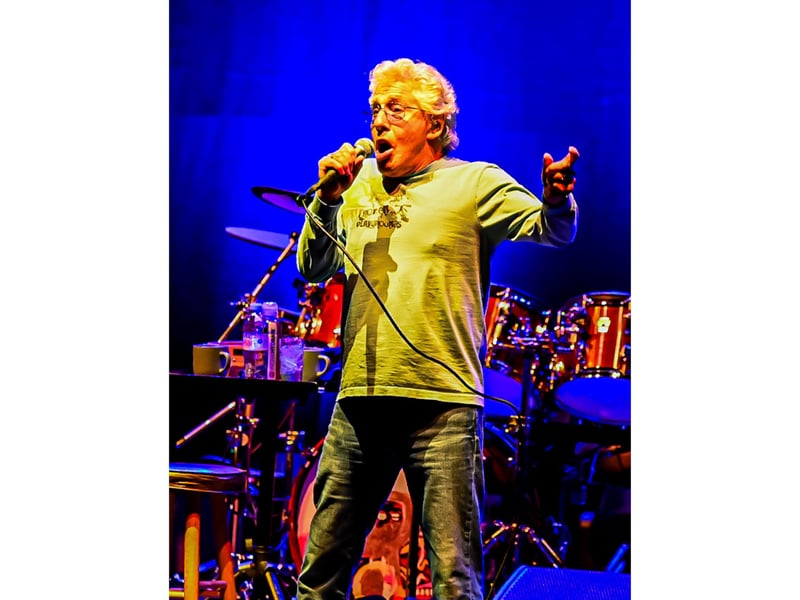 The rocker answered questions from fans during the show.