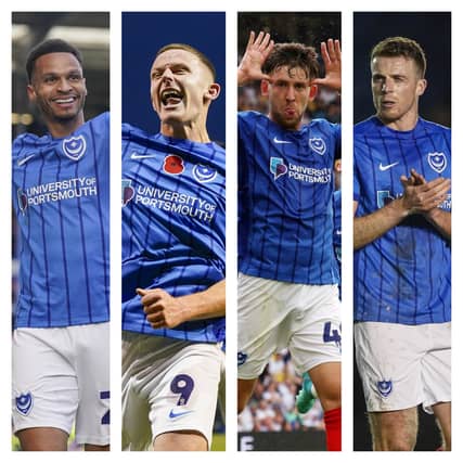 From left: Josh Murphy, Colby Bishop, Callum Lang, Conor Shaughnessy.