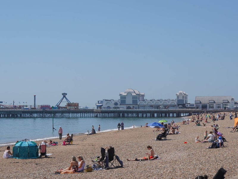 Hot weather pictures in Southsea, Portsmouth 

Pictured: GV of Southsea

Picture: Jack Oliver