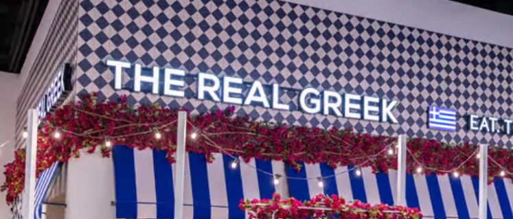 The Real Greek is providing diners with a full Greek experience by offering a Greek sharing platter for two for £50. There is also an option for vegetarians.