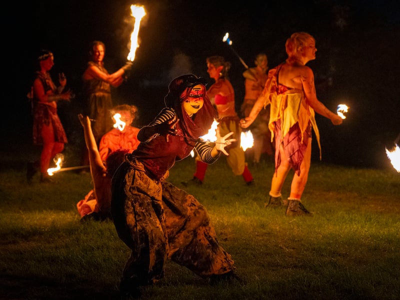 The festival is based on ancient Celtic practices.