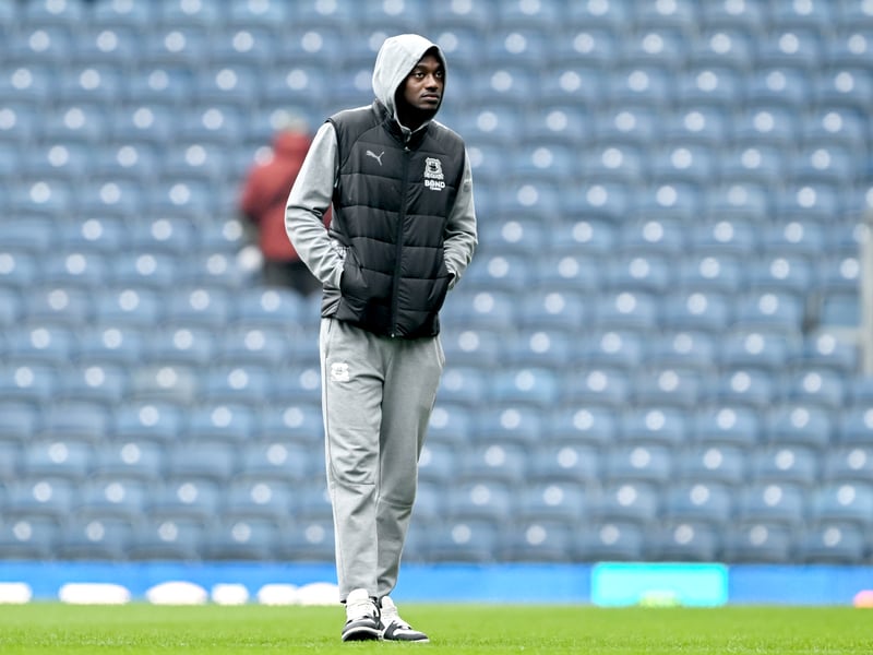 Young Whites midfielder Gyabi is coming to the end of a second season-long loan spell at Plymouth and is ineligible against his parent side.