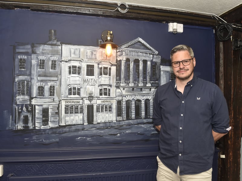 The Dolphin, Old Portsmouth, was taken over by Chris Vaux in January 2024 and it is now undergoing a facelift. 

Pictured: Chris Vaux

Picture: Sarah Standing (020525-2582)