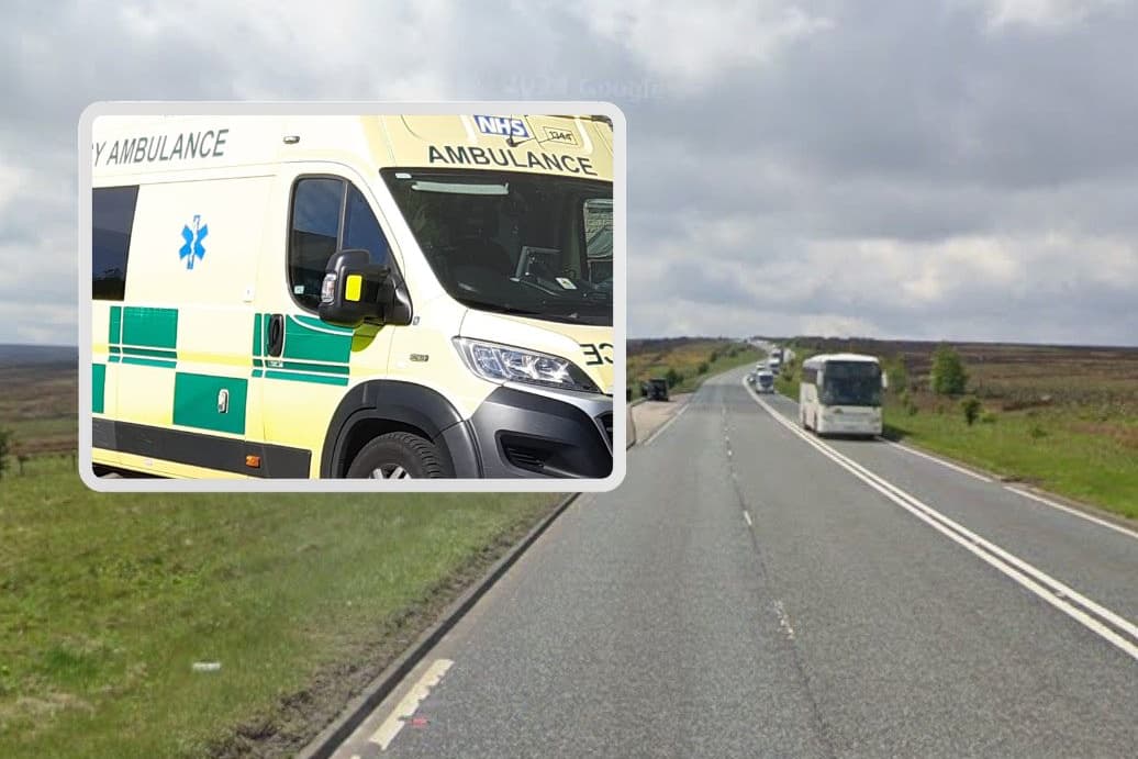 Eine Person nach Lkw- und Pkw-Unfall auf dem Woodhead Pass zwischen ...