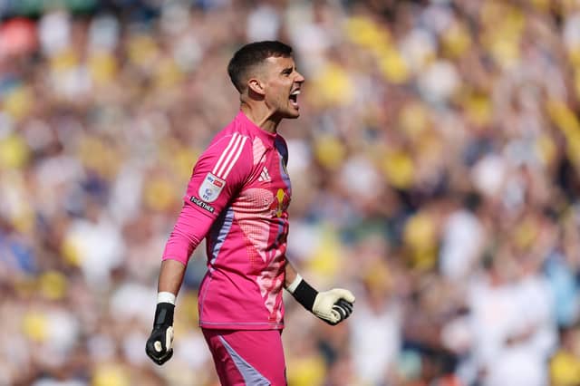 Rock solid upon replacing Illan Meslier between the sticks. It wouldn't be the biggest shock ever to see Meslier come back in with promotion now secured but it seems far more likely that Darlow will stay between the posts.