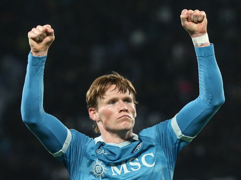 The golden boy of Scottish football is idolised on the terraces of Napoli after his pivotal role in helping them winning Serie A last season. Scotland's most important player, his market value has exploded in the last 12 month, with the ex-Manchester United midfielder having a reported value of £46.5million.