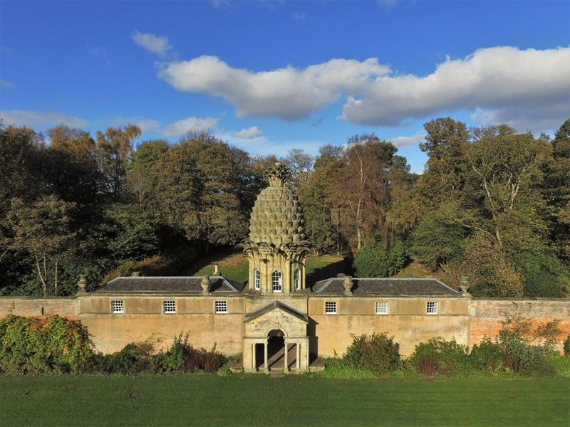 The unique Dunmore pineapple, in Airth.