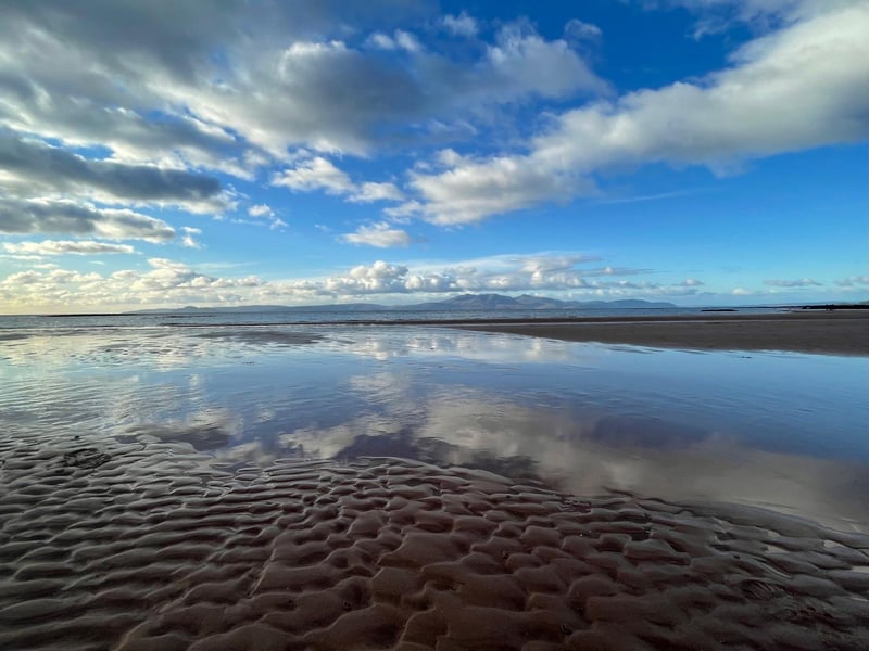 The West Kilbride coast.