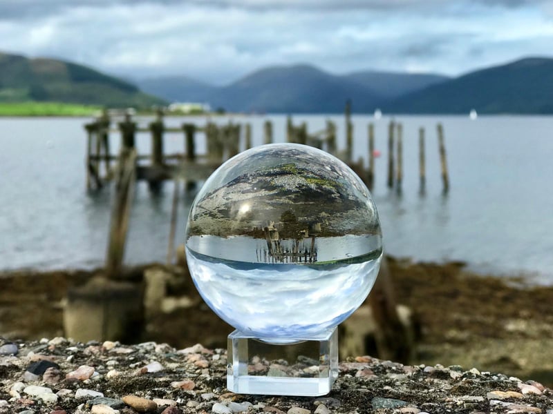 Port Bannatyne on the Isle of Bute.