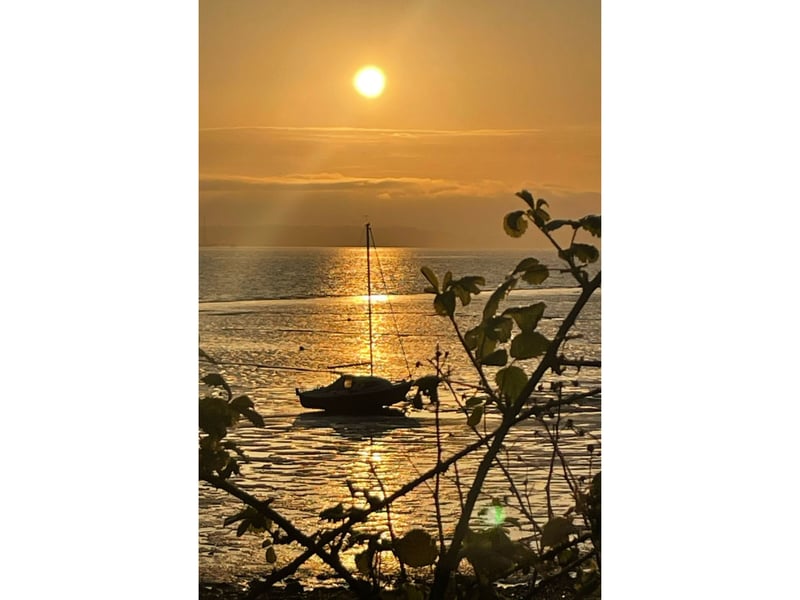Dawn over the River Forth.