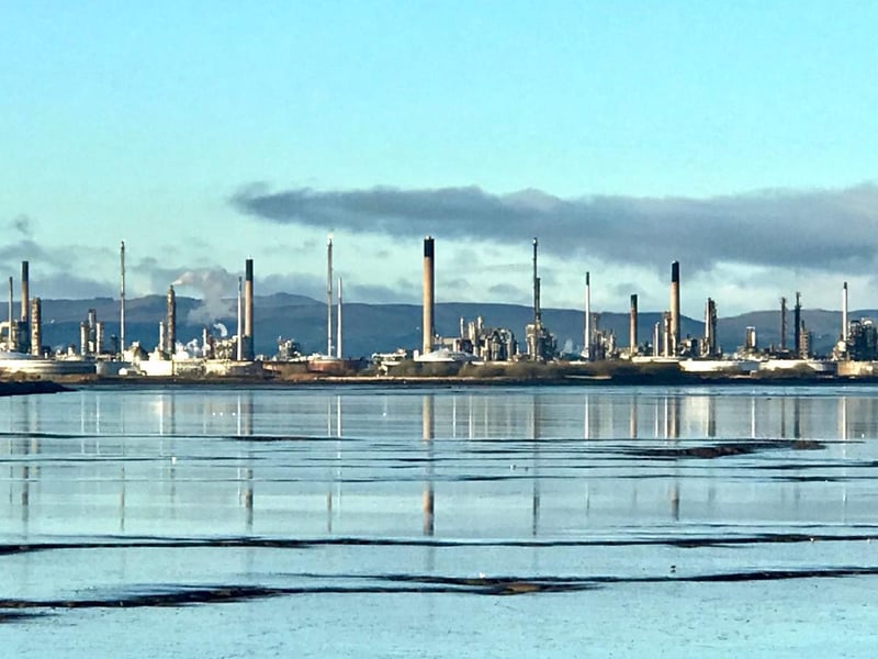 A view of Grangemouth.