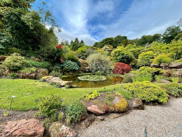 The gardens at Mount Stuart, on the Isle of Bute.