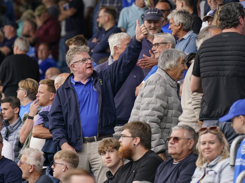 The Fratton faithful went into the game knowing survival was already secured.