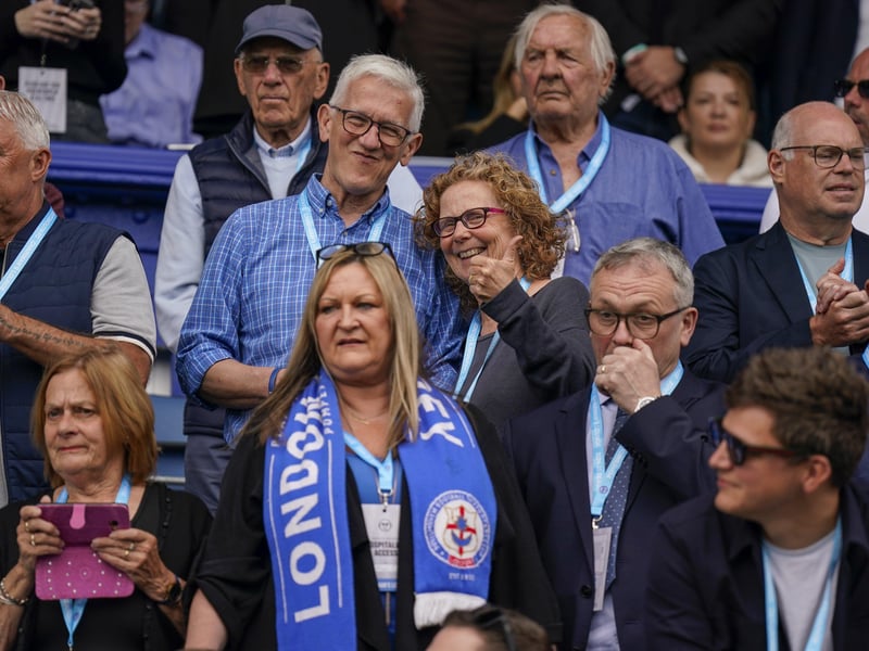 There were plenty of smiles spotted in the crowd before kick-off.