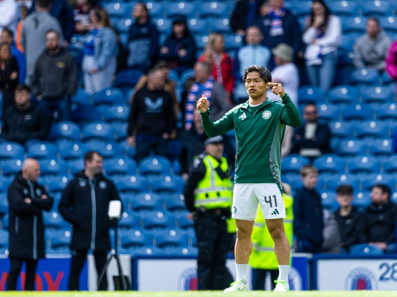 Some nice passes but wasn't front and centre, as he has been in other Old Firm matches. 6