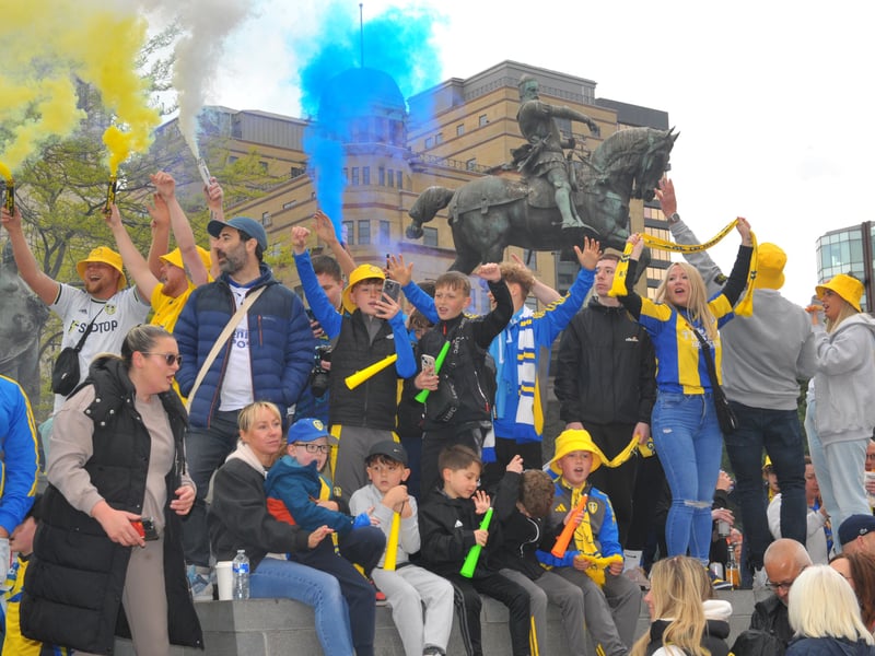 Leeds United parade