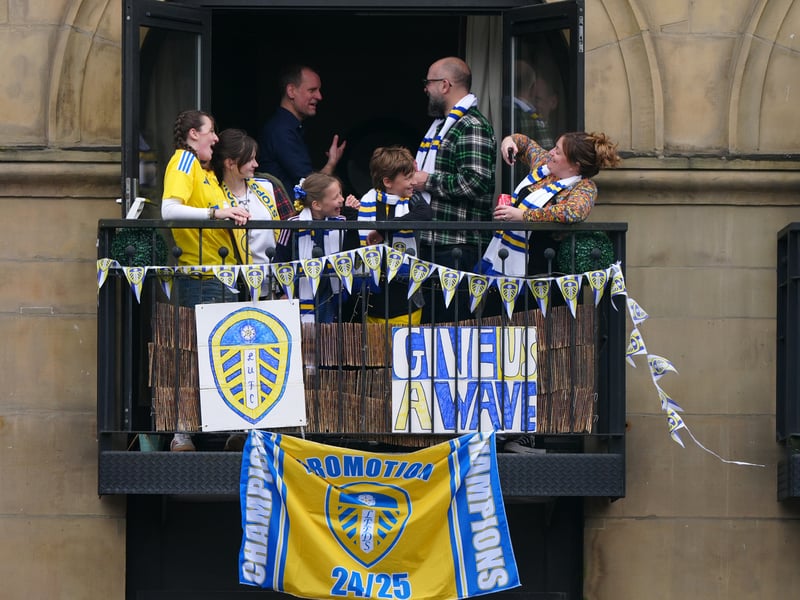 Leeds United parade