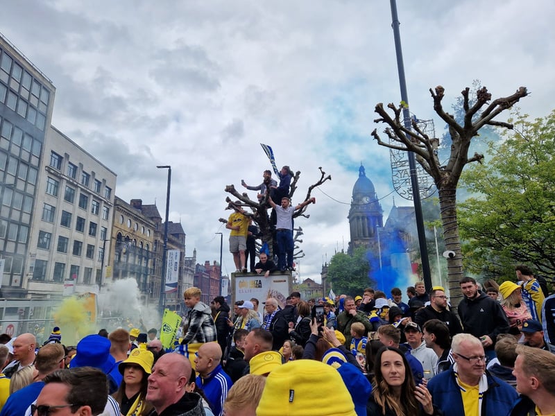 Leeds United parade