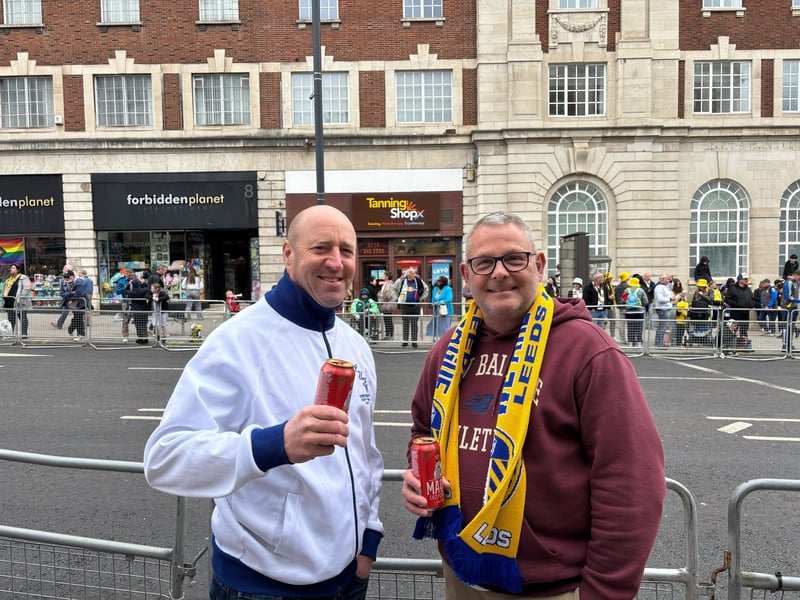 Leeds United parade