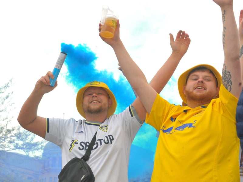 Leeds United parade