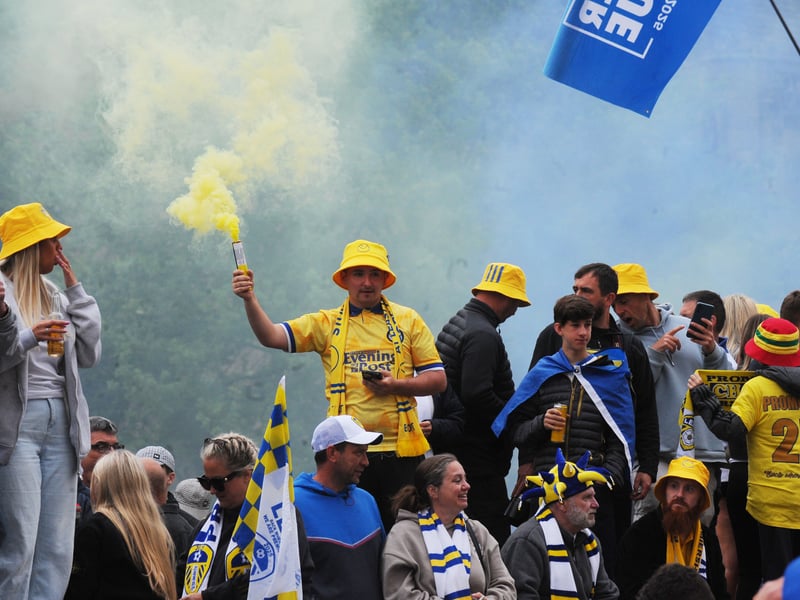 Leeds United parade