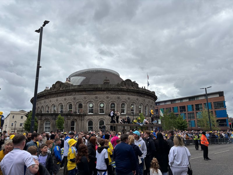Leeds United parade