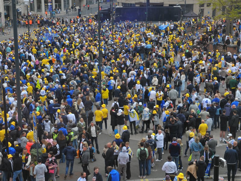 Leeds United parade