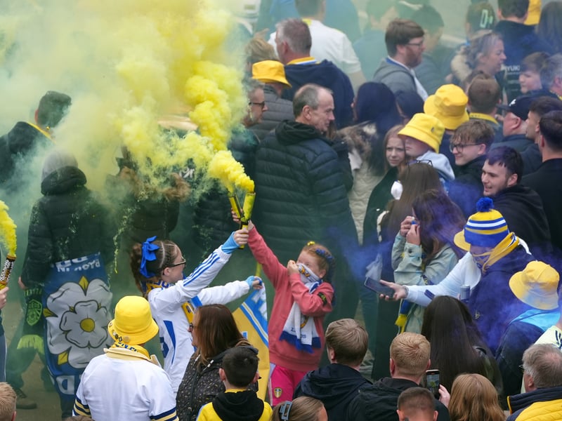 Leeds United parade