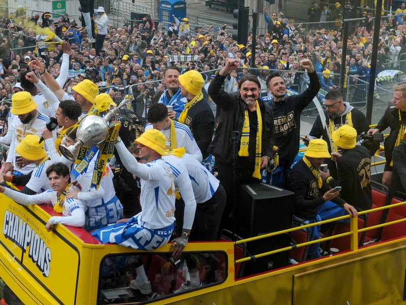 Leeds United parade
