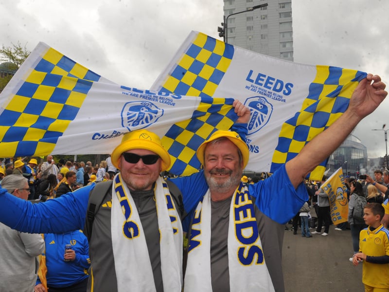 Leeds United parade