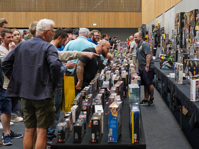 The Star Wars sets were in demand.