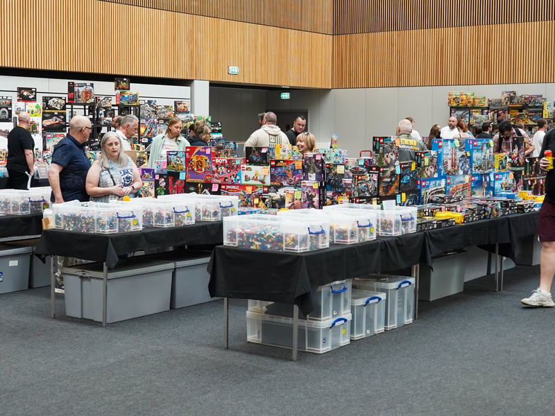 There was lots on offer for LEGO fans of all ages.