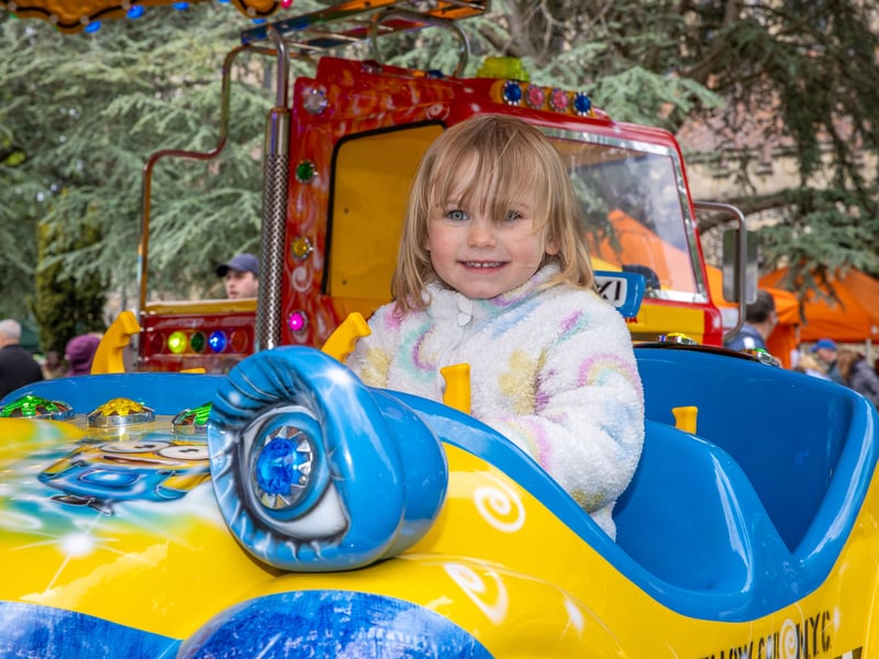 Thousands of people descended to St Marys Church on Bank Holiday Monday for its VE Day celebrations. 

Pictured: Emily, 3 from Fratton

Pictures: Alex Shute