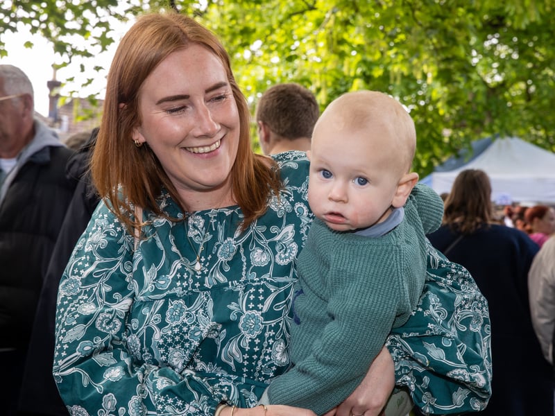 Thousands of people descended to St Marys Church on Bank Holiday Monday for its VE Day celebrations. 

Pictured:  Austin family from Portsmouth

Pictures: Alex Shute