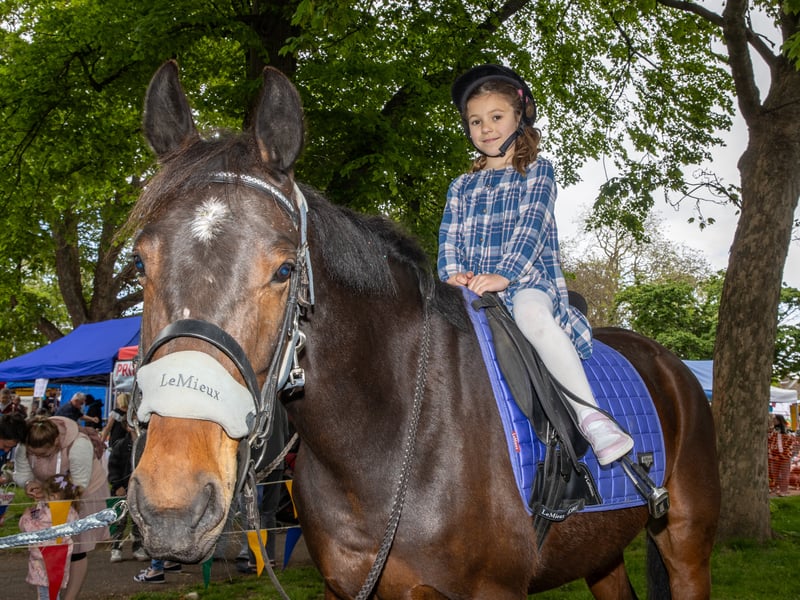 Thousands of people descended to St Marys Church on Bank Holiday Monday for its VE Day celebrations. 

Pictured: Ada, 6 from Fratton

Pictures: Alex Shute
