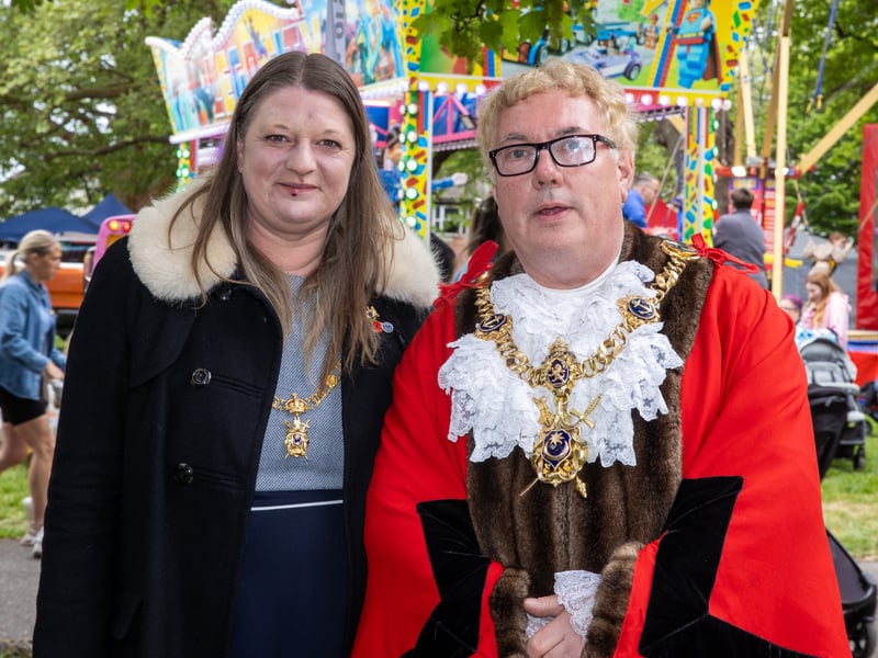 Thousands of people descended to St Marys Church on Bank Holiday Monday for its VE Day celebrations. 

Pictured: Lord Mayor and Lady Mayoress of Portsmouth

Pictures: Alex Shute