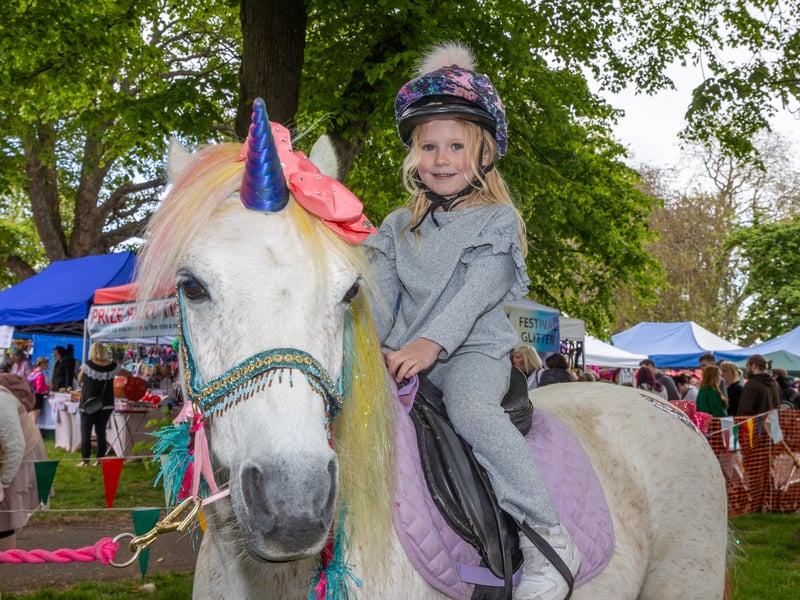 Thousands of people descended to St Marys Church on Bank Holiday Monday for its VE Day celebrations. 

Pictured: Dempsie, 4 from Portchester

Pictures: Alex Shute