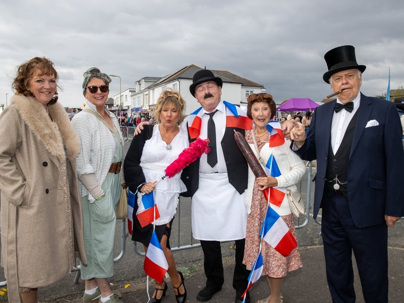 Hundreds of people turned out to celebrate VE Day on Hayling Seafront over the weekend.

Pictured - Hayling Island Amateur Dramatic Society from Station Theatre

Picture: Alex Shute