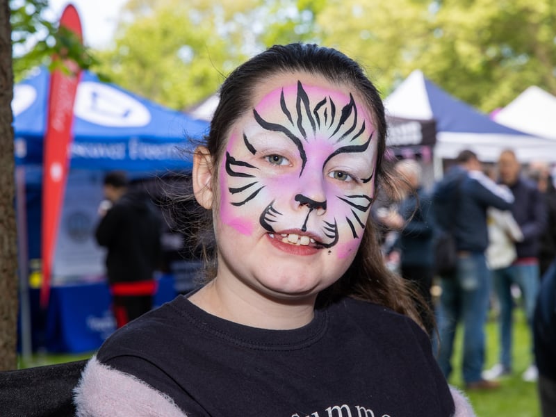 Thousands of people descended to St Marys Church on Bank Holiday Monday for its VE Day celebrations. 

Pictured: Rosie, 8 from Southsea

Pictures: Alex Shute
