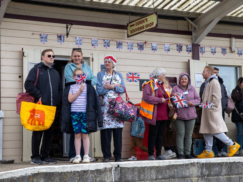Hundreds of people turned out to celebrate VE Day on Hayling Seafront over the weekend.

Pictured - Spectators watching the field gun show

Picture: Alex Shute