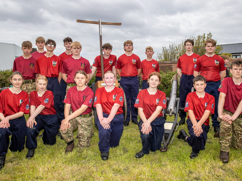 Hundreds of people turned out to celebrate VE Day on Hayling Seafront over the weekend.

Pictured - HMS Sultan Field Gun Crew

Picture: Alex Shute