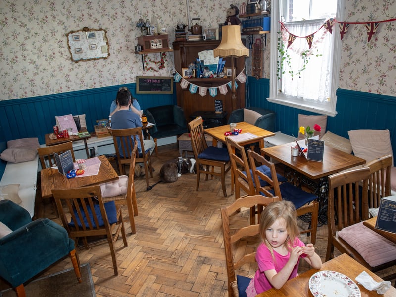 Queenie's Vintage Tearoom at Emsworth train station has celebrated its 3rd birthday. 

Picture: Alex Shute