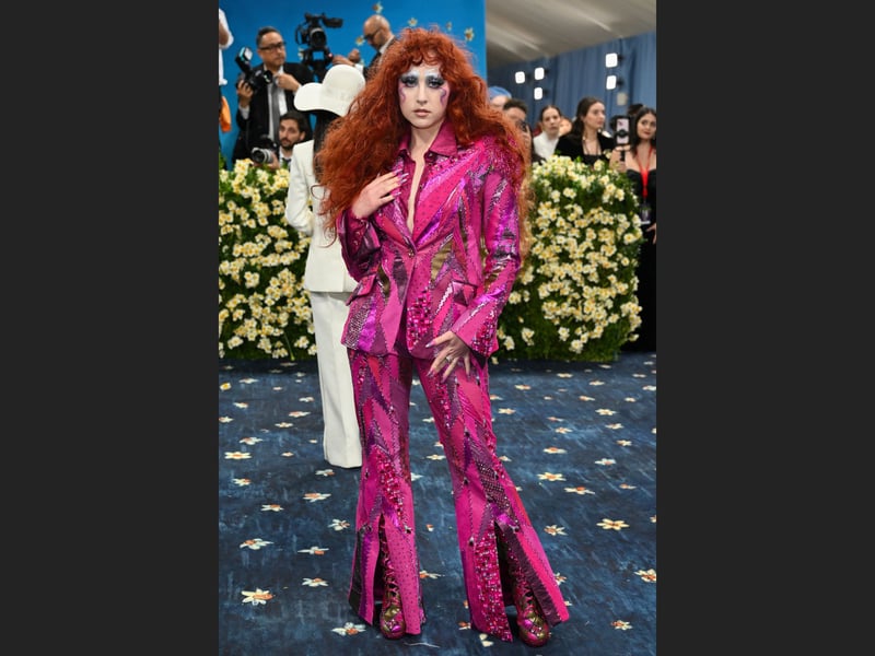 Chappell Roan attending the 2025 Met Gala.