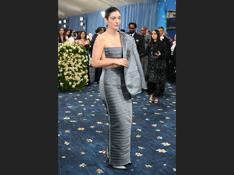 New Zealand singer-songwriter Lorde at the 2025 Met Gala