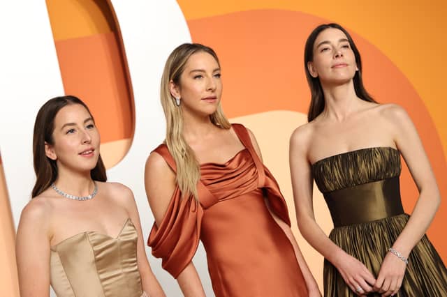 Could the effortlessly cool vibes of HAIM be heading to Glastonbury in 2025? The sisters' infectious blend of indie rock, pop, and R&B would be a perfect soundtrack to a vibrant day at Worthy Farm, and whispers suggest their UK tour dates make it a possibility.