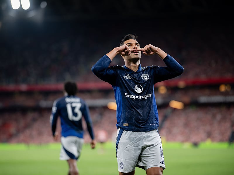 Casemiro did not feature against Brentford and will be fit enough to start against Athletic Club.