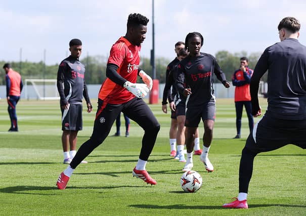 Onana was rested at the weekend and will start against Athletic Club.