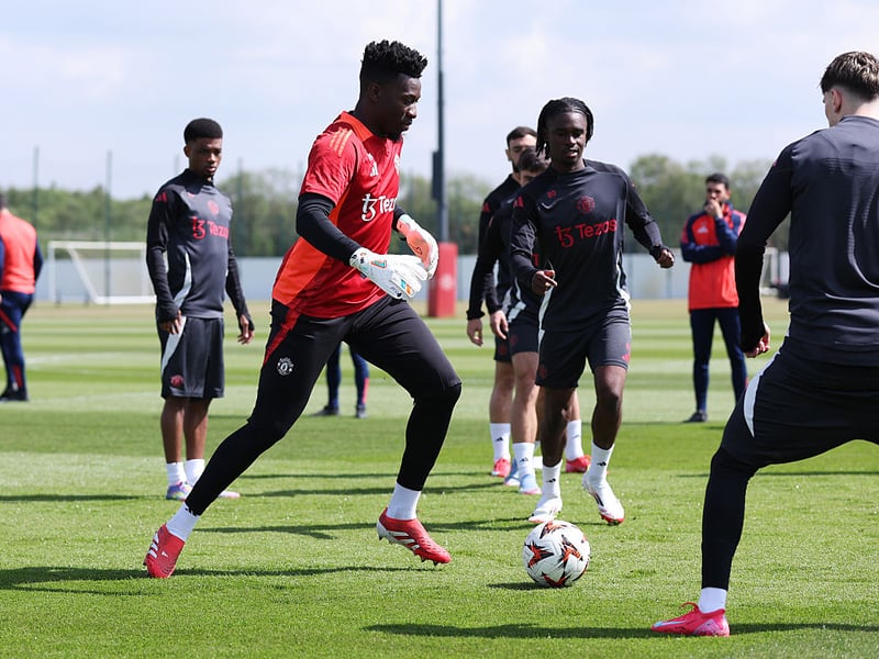 Onana was rested at the weekend and will start against Athletic Club.