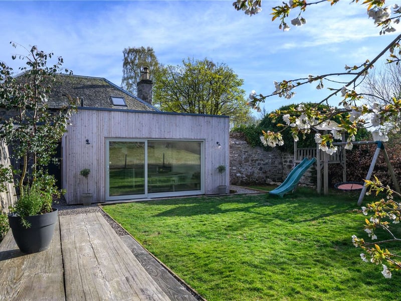 The kitchen/dining extension